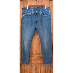 Levi's Lot 510 Jeans Womens 33x30 Blue Mid Wash Stretch Tapered Leg 5-Pocket